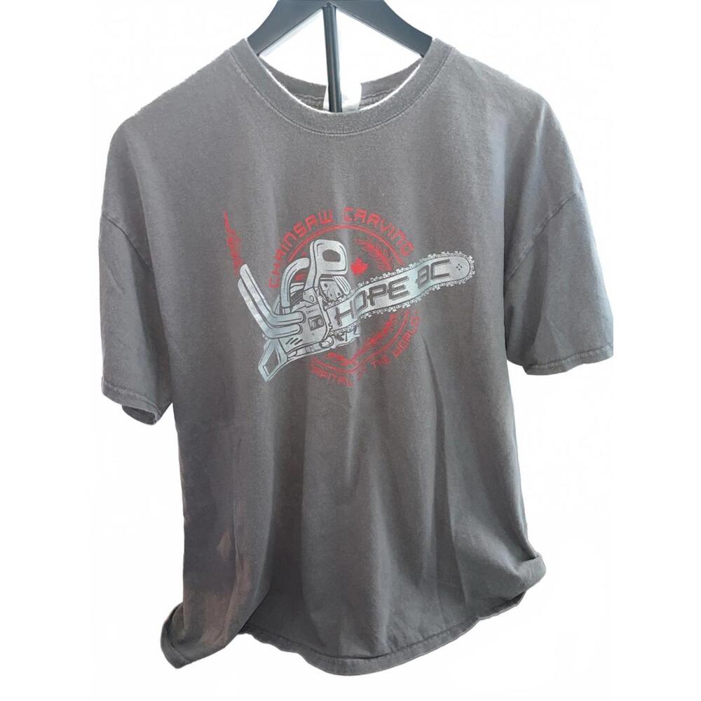 Vintage Pro Carving Team T Shirt Mens XLARGE‎  HOPE BC CANADA
